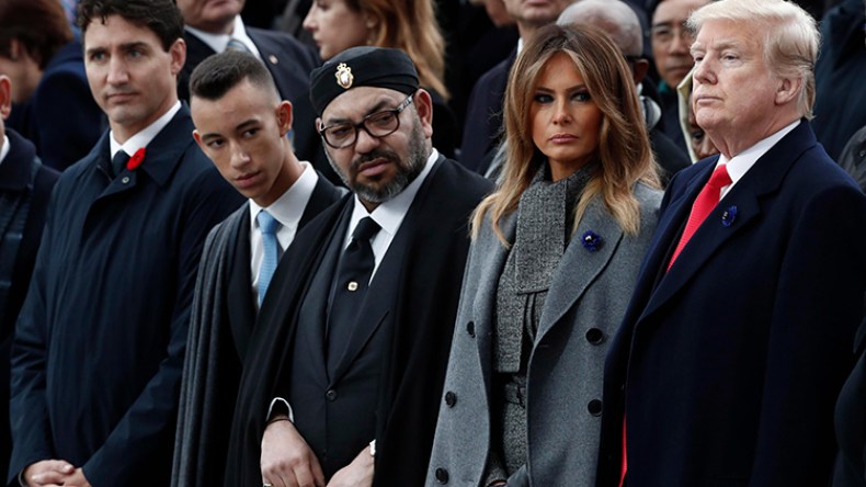 تبادل للأوسمة بين ترامب ومحمد السادس