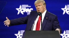 هذا ما قاله ترامب في أول ظهور له منذ انتهاء ولايته