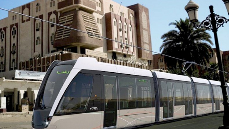 ترامواي ورقلة يبقى صامدا رغم محاولات تشويهه