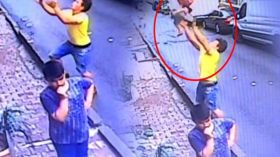 جزائري ينقذ رضيعة سقطت من شقة منزلها بتركيا