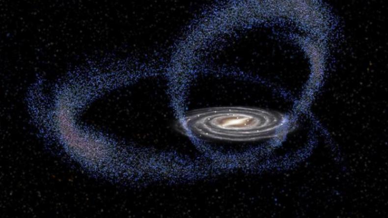 اصطدام بين مجرتين ربما سرّع تكوّن نظامنا الشمسي