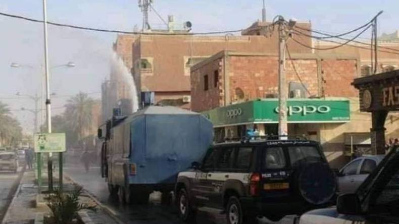 400 خرجة ميدانية للشرطة لتعقيم الأماكن العمومية خلال أسبوع