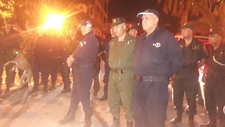 توقيف مستغلين للمواقف غير الشرعية ومسح شامل لأوكار الجريمة والشواطئ