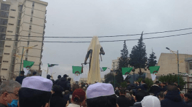 رفع الستار عن تمثال شيشناق بتيزي وزو بمناسبة يناير