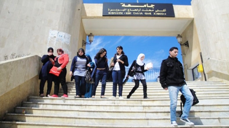 جرحى في مواجهات طلابية بالبويرة