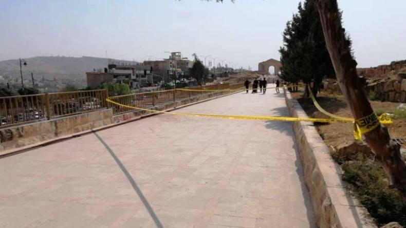 طعن عدد من السياح في جرش (فيديو)