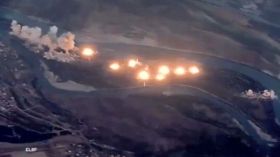 شاهد.. التحالف ألقى 36 ألف كلغم من القنابل على جزيرة عراقية