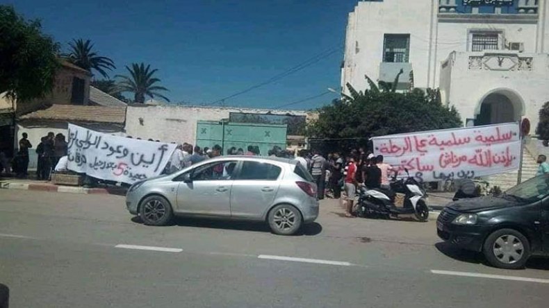 سكان الحي القصديري بن جعيدة ببرج البحري يطالبون بالترحيل