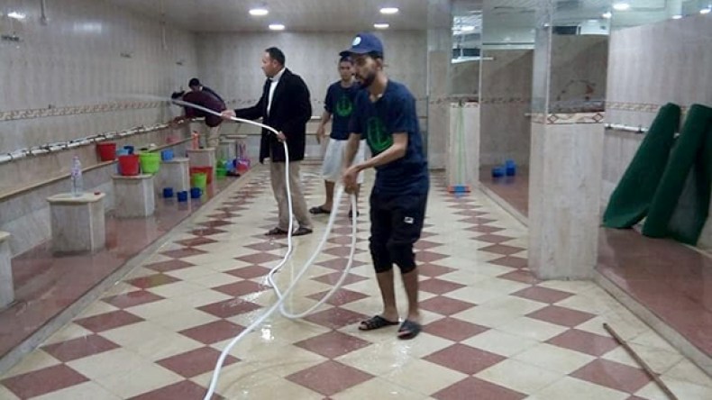 جمعية الإصلاح .. يد لنظافة المساجد وأخرى لرسم البسمة بشلالة العذاورة