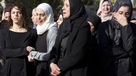 تشييع جنازة الفلسطينية آية مصاروة