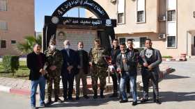 زيارة مجاملة من ممثلي المجتمع المدني إلى القطاعات العسكرية