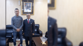 الطالب الجزائري جيلالي إبراهيم يبتكر بديلا للنفط