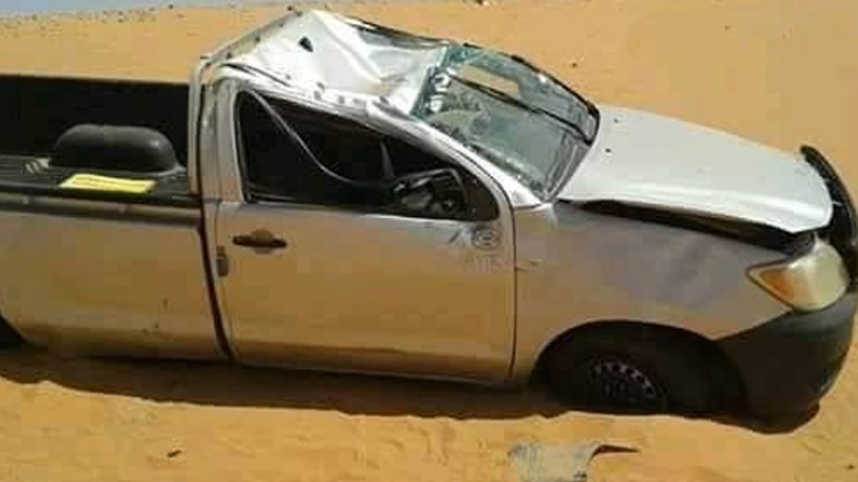 وفاة امرأة وجرح آخرين في حادث مرور بأدرار