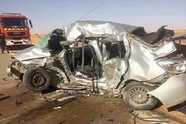Chlef: 5 morts dans un accident de la route