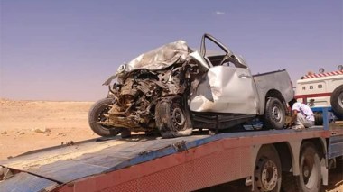 شاهد.. عائلة تنجو بأعجوبة من حادث مرور خطـير بالبويرة