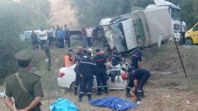 وفاة 5 أشخاص وإصابة 22 آخرين في حادث بأهم نقطة سوداء في عين الدفلى