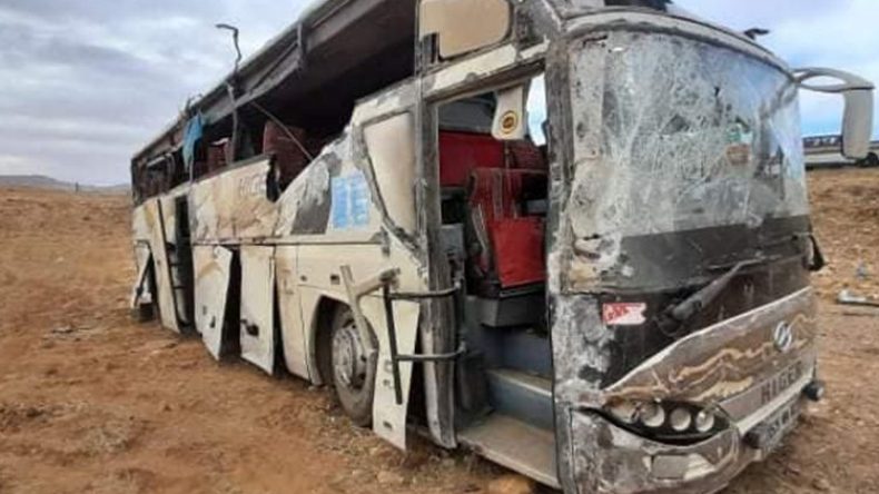 حادث مرور: 14 جريحا 6 منهم في حالة خطيرة