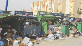 انتشار رهيب للأوساخ والنفايات ببلدية حجوط بتيبازة