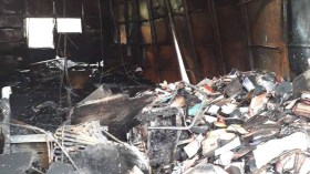 حريق مهول بقاعدة حياة تابعة لشركة الخطوط الجزائرية بحاسي مسعود