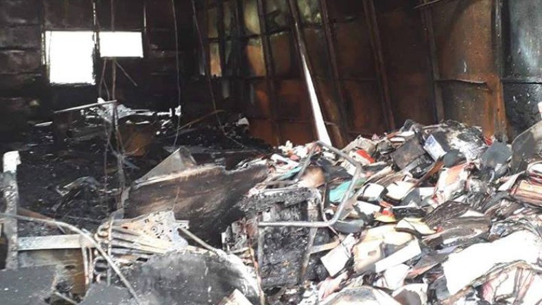 حريق مهول بقاعدة حياة تابعة لشركة الخطوط الجزائرية بحاسي مسعود