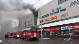 Russie : 64 morts dans l’incendie d’un centre commercial