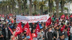 تونس: حزب النهضة يحشد أنصاره في الشوارع