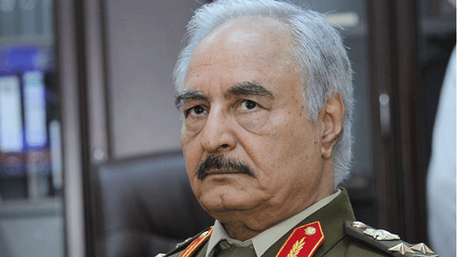 أنباء عن وفاة خليفة حفتر