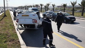 وفاة 12 شخصا وجرح 418 آخرين في حوادث مرور