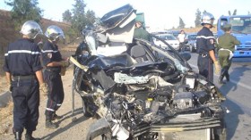 مقتل 50 شخصا في 1146 حادث مرور خلال شهر