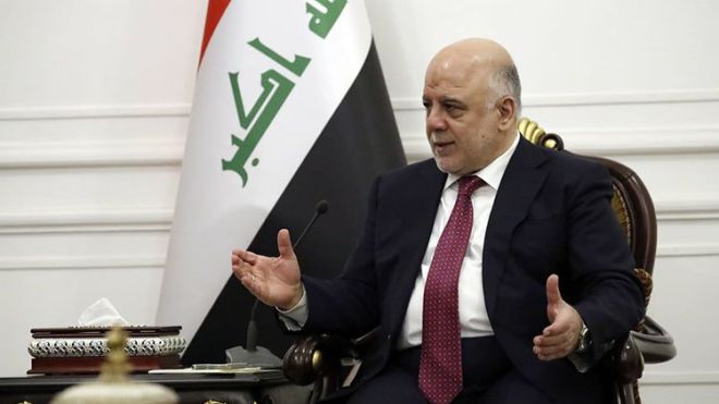 العبادي يقيل رئيس الحشد الشعبي