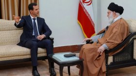 الأسد يزور طهران ويلتقي خامنئي وروحاني