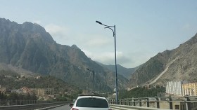 فتح أول مقطع من طريق منعرجات خراطة هذا الأحد