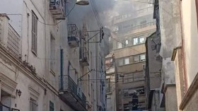 حريق متبوع بانفجار يهز العاصمة