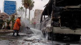 ضحايا إثر هجومين في دمشق