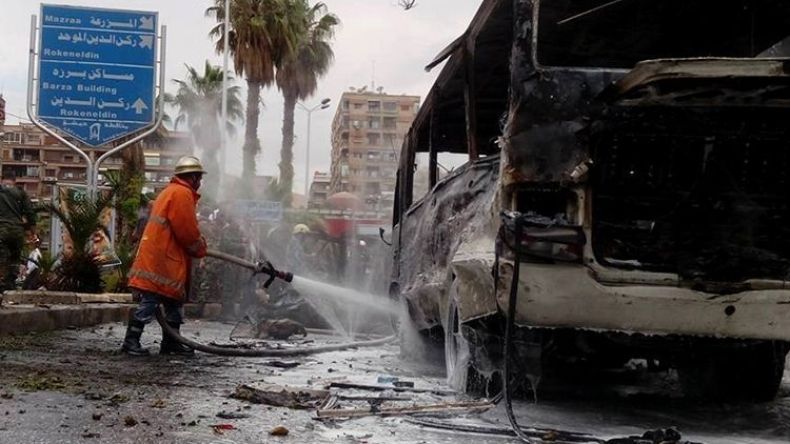 ضحايا إثر هجومين في دمشق