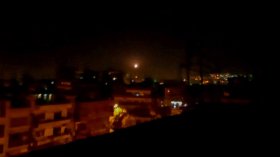 الدفاعات السورية تتصدى “لصواريخ معادية”