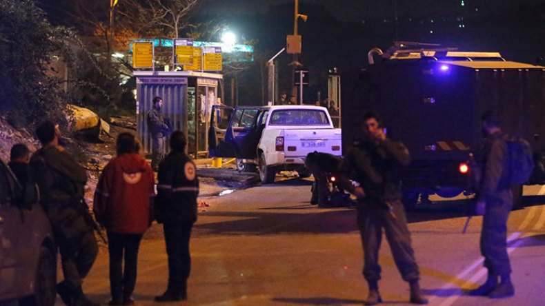 إصابة خمسة جنود اسرائليين في عملية دهس بالضفة الغربية