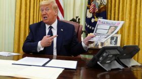 ترامب يوقع أمراً تنفيذياً خاصاً بمواقع التواصل الاجتماعي