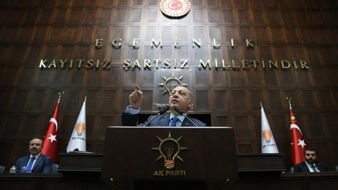 أردوغان: اللعنة على مرتكبي مجزرة دوما