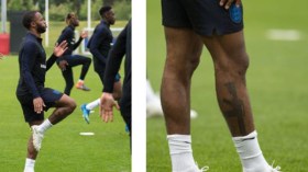 المطالبة بإبعاد نجم انجليزي من المنتخب بسبب وشم