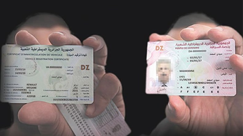 الجزائريون برخصة سياقة جديدة بداية من الأحد