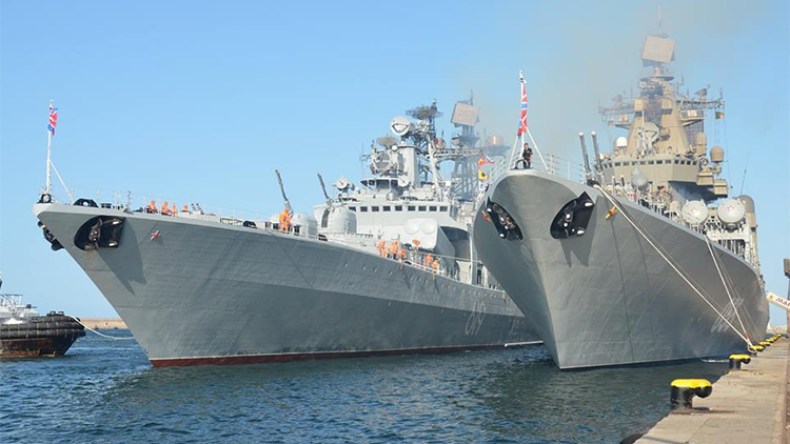 مفرزة سفن عسكرية روسية في الجزائر