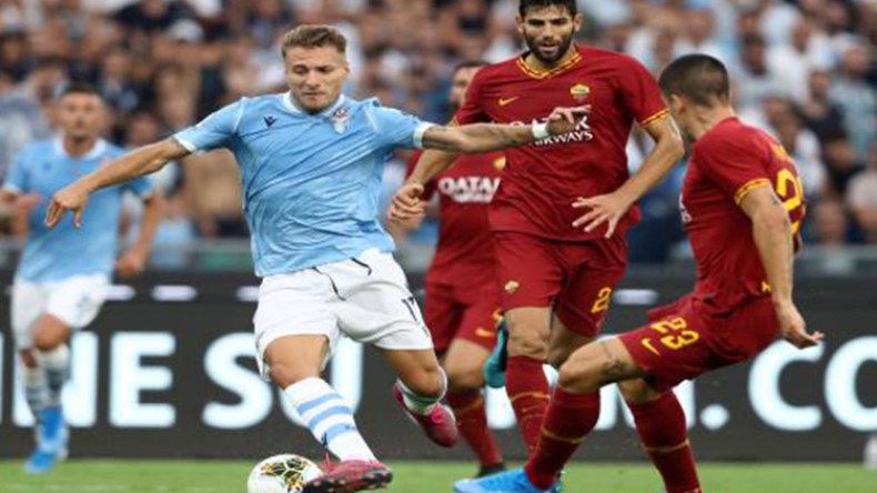 العارضة تحرم لاعبي لازيو وروما من 6 أهداف