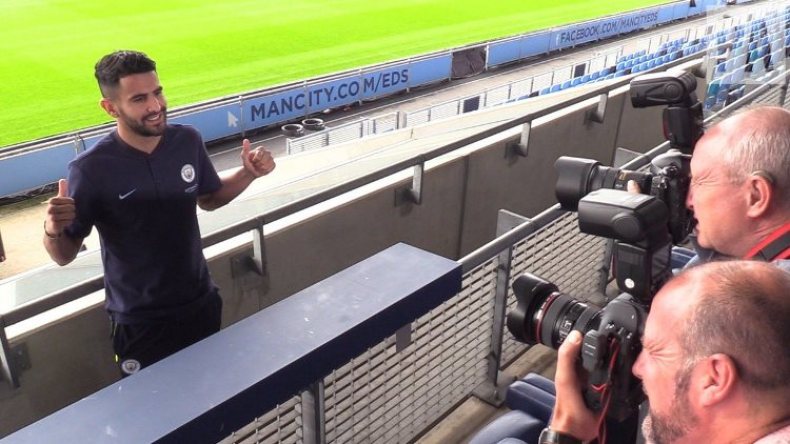 محرز: بن يامين ميندي حفّزني للإنضمام إلى مانشستر سيتي