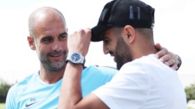 محرز كاد يلعب لِمانشستر سيتي بِلا غوارديولا