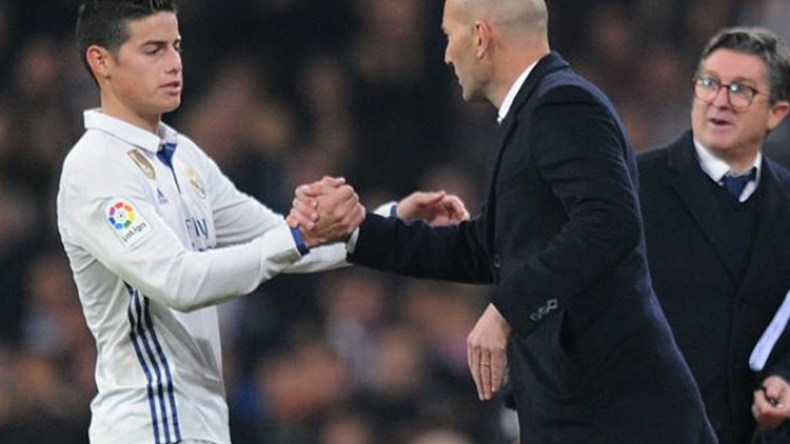 زيدان: مستقبل رودريغيز لا يشغلني