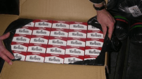 توقيف مسافرين بصدد تهريب كمية هائلة من السجائر نحو إسبانيا