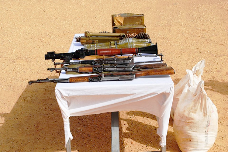 Security Services Seize Firearms, Foil Drug Trafficking, Illegal Immigration Attempts