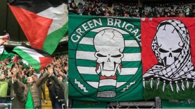 أنصار السلتيك الأسكتلندي يتعاطفون مع فلسطين