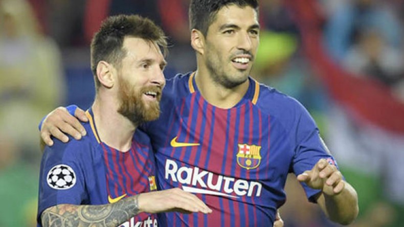 سواريز يُنجى من الطرد بسبب “فيتو” ميسي